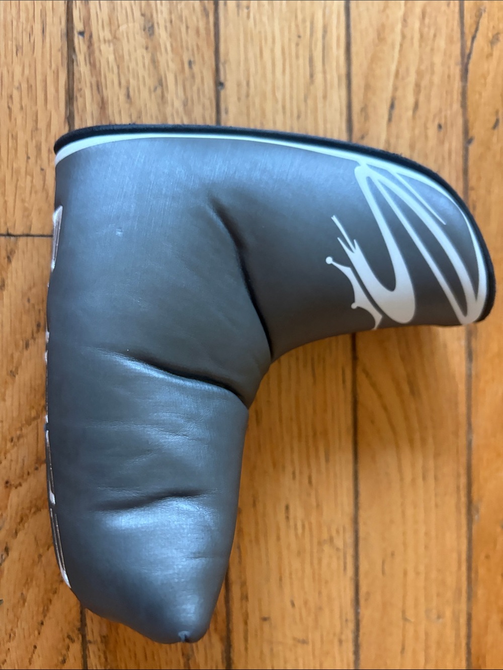 Men's Cobra Silver Putter Headcover with White Accent